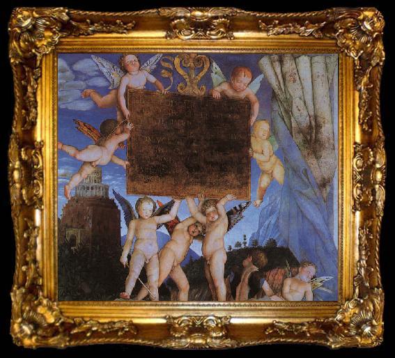 framed  Andrea Mantegna Camera degli Sposi, ta009-2